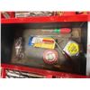 Image 8 : Good Metal Tool Box Full of Tools ; Sockets, Screwdriver Bit Set, Wrenches,