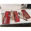 Image 1 : 3 Trays of Odds n Ends of Tools ; Vice Grips, Hammer, Screwdrivers, Pliers, Ratchets, 