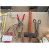 Image 2 : Chisel, Sledge Hammer, Crimpers, Ratchet, Sockets, Vice Grips, Long Nose Pliers,