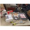 Image 1 : New Sunbeam Mixer, New Betty Crocker Muffin Magic, 2 Baking Pans, New BBQ