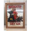Image 2 : 2 Vintage Beefeater Gin Advertisings Mirrors ; 12" x 13" & 10" x 13"