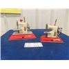 Image 1 : 2 Vintage Toy Mini Sewing Machines ; Sew.O.Matic Junior + Senior Machines