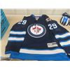 Image 2 : Winnipeg Jets 2.0 Patrick Laine Men's Large Hockey Jersey, Mitts, Scarf & Tuque