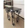 Image 2 : Wrought Iron + Wood Stand