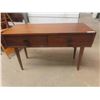 Image 1 : 2 Drawer Stand Hall Table 18" x 29" x 46"
