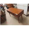 Image 2 : 2 Drawer Stand Hall Table 18" x 29" x 46"