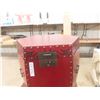 Image 2 : Wooden Chest with Oriental Design 18" x22"