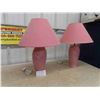 Image 1 : (2) Table Lamps 22" Tall 