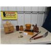 Image 1 : Wooden Shoe Shine Kit, Wooden Mugs, Jewelry Box, plus more