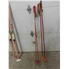 Image 8 : 4 Pairs of Cross Country Skis with Poles
