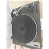 Image 2 : Sansui Turntable/ Record Player with Dust Cover - cracked but Running Order * 