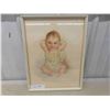 Image 1 : A Morris + Bendien Print 14.5" x 19" ' Little Miss Mischief' Charlotte Becker 