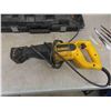 Image 2 : DeWalt Power Reciprocating Saw DW304P with Blades & Hard Case