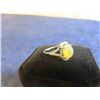 Image 2 : New Fire Opal 9mm x 7mm Stone Surrounded by Cubi Zirconia, Sz 7.5 on Sterling Silver