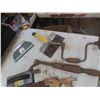 Image 2 : Carpentry Tools ; Ceramic Tile Cutter, Stapler, Nail Puller, Spade, Trowel, Clamps, 