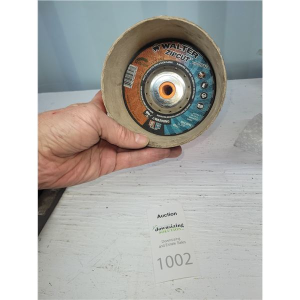 Walter Spin-On Cut Off Discs Cat A