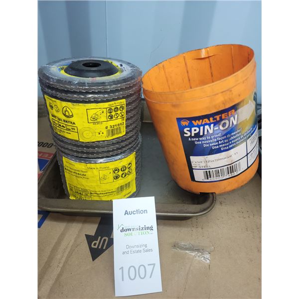 Walter Spin-On Cut off discs Cat A