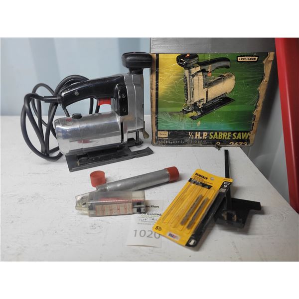 Craftsman Sabre Saw Cat A