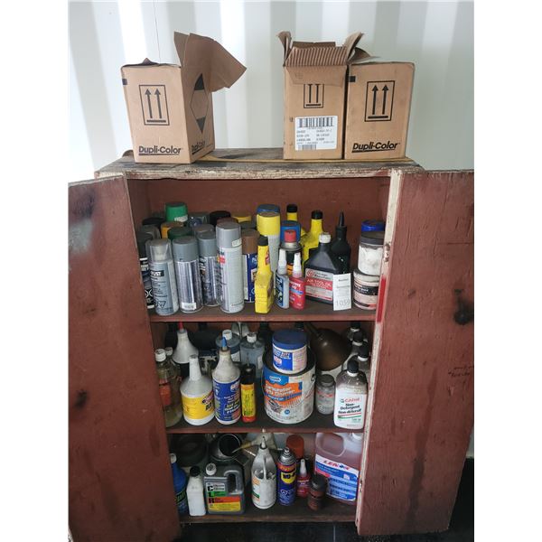 Cabinet & Spray Paint Cat ApB