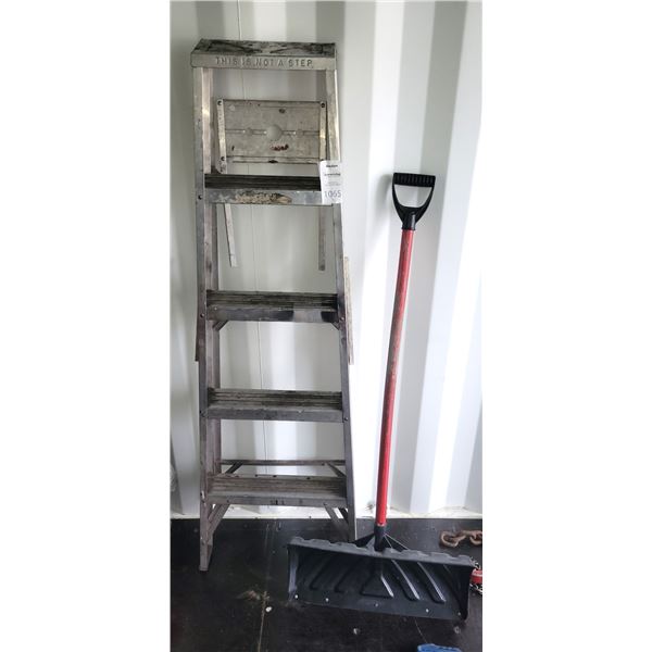 Step Ladder & Snow Shovel Cat B