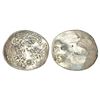 Image 1 : Ancient India: Archaic silver punch-marked coin - Middle Ganga Valley (attributed to 'Kashi Janapada