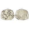 Image 1 : Ancient India: Archaic Silver Punch-marked coin - 4-symbol coins of the Meghna-Padma divide in Easte