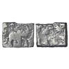 Image 1 : Ancient India: Ancient Vidarbha - uninscribed die-struck coinage of post-Mauryan period, 'elephant w