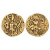 Image 1 : Ancient India: Kidarite Huns in Kashmir - base gold dinar in the name of 'Kidara', middle series, (c