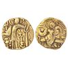 Image 1 : Ancient India: Kidarite Huns in Kashmir - base gold dinar in the name of 'Kidara', middle series, (c