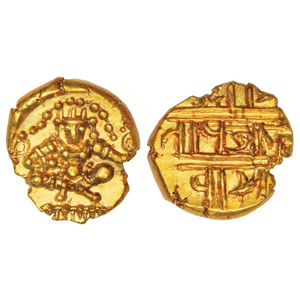 Gold Deva Raj Medieval India: Vijayanagar Kingdom, Tuluva dynasty, gold pagoda of ...