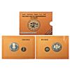 Image 1 : Republic India: 2007, 150 Years of The First War of Independence, proof set of 2 coins, 100 rupees a