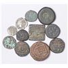 Image 1 : Large Lot: A group of 11 silver, billon and copper coins, includes Ancient, Sultanate, Mughals and S
