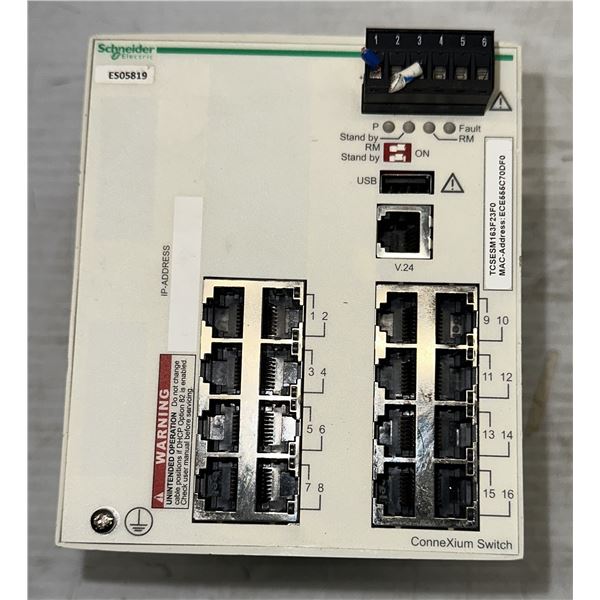 Schneider Electric #TCSESM163F23F0 ConneXium Managed Switch 16TX