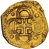 Image 2 : SPAIN, Seville, gold cob 2 escudos, 1591 date to right, assayer H below mintmark S and denomination 