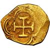 Image 2 : SPAIN, Seville, gold cob 2 escudos, Philip III, assayer D, NGC MS 61.