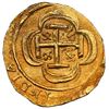 Image 2 : MEXICO, Mexico City, gold cob 2 escudos, 1714 J, NGC MS 62 (1715 Fleet Shipwreck Label).