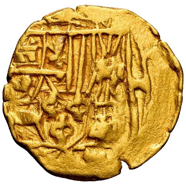 MEXICO, Mexico City, gold cob 1 escudo, (1711-13) (J), crosslet cross, NGC AU 58 (1715 Fleet Shipwre