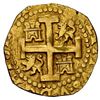Image 2 : PERU, Lima, gold cob 8 escudos, 1719/8 M, rare, NGC AU 58.