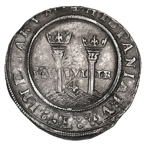 MEXICO, Mexico City, 4 reales, Charles-Joanna, "Late Series," assayer A to right, mintmark M to left