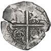 Image 2 : SPAIN, Seville, cob 8 reales, Philip II, assayer not visible.