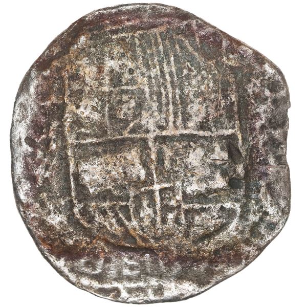 BOLIVIA, Potosí, cob 8 reales contemporary counterfeit, Philip III, assayer M, ex-Atocha Research Co