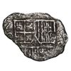 Image 1 : MEXICO, Mexico City, cob 2 reales, Philip II, assayer not visible, Grade 1.