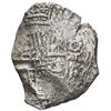 Image 1 : BOLIVIA, Potosí, cob 8 reales, 1621 (date as 1612) (T), very rare, Grade 3.