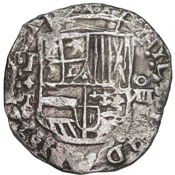 BOLIVIA, Potosí, cob 8 reales, Philip III, assayer T, Grade 1.