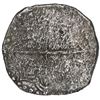 Image 2 : BOLIVIA, Potosí, cob 8 reales, Philip III, assayer T, quadrants of cross and upper half of shield tr