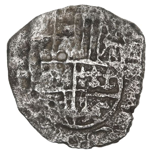 BOLIVIA, Potosí, cob 4 reales, Philip III, assayer not visible, Grade 3.