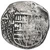 Image 1 : BOLIVIA, Potosí, cob 2 reales, Philip III, assayer RL (curved leg), Grade 1.