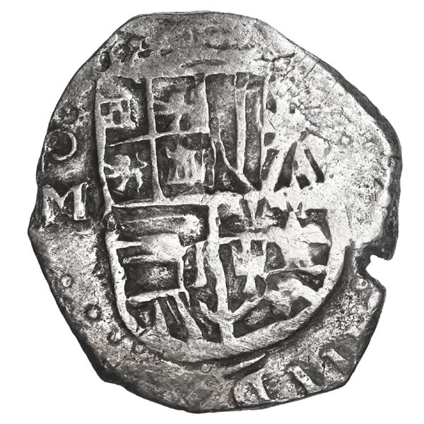 BOLIVIA, Potosí, cob 2 reales, (1617) M, Grade 1.