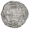 Image 1 : BOLIVIA, Potosí, cob 8 reales, Philip III, assayer not visible.