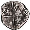 Image 2 : BOLIVIA, Potosí, cob 4 reales, Philip III, assayer M (pre-dated type), quadrants of cross transposed